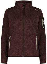 CMP Дамско поларено яке CMP Women's Jacket Jacquard Knitted Fleece jacket - Black Berry / Lighter - размер 34 (EU) (105-4942-2911)