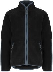 Stoic Детско поларено яке Stoic Kid's MerinoHighPile357 VallsboSt. Jacket Fleece jacket - Black / Slate Grey - размер 152 (EU) (703-5079-0115)