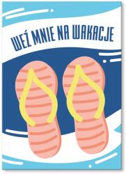 SteelPoster Fém poszter Vigyél el nyaralni Tábla Tepsi 22 x 31 cm +ajándék (plakat dekoracyjny, metalowa tablica, szyld)