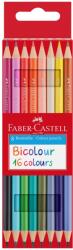 Faber-Castell Creioane cu 2 capete, 8 buc/set, FABER-CASTELL Bicolor (FC116197)