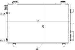 MTR Condensator, climatizare MTR 13054509 (13054509) - fixbox
