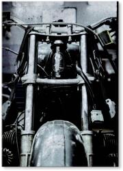 SteelPoster Fém poszter Régi motorkerékpár Tábla Tepsi 22 x 31 cm +ajándék (plakat dekoracyjny, metalowa tablica, szyld)