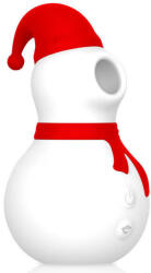 MyPlayToys Snowyman Csiklóizgató 10 rezgésmód újratölthető 9, 6 cm szilikon fekete