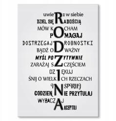 SteelPoster Fém poszter Családi Tábla Tepsi 22 x 31 cm +ajándék (plakat dekoracyjny, metalowa tablica, szyld)