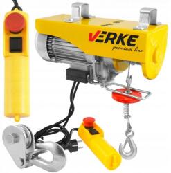 Verke Építőipari Elektromos Csörlő 230V Kötélcsörlő 250KG 540W (V06050)