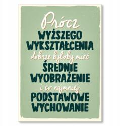 SteelPoster Fém poszter alap nevelés Tábla Tepsi 22 x 31 cm +ajándék (plakat dekoracyjny, metalowa tablica, szyld)