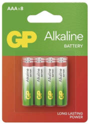 GP Batteries Alkaline LR03/8 B04138 1, 5V tartós AAA mikro elem (GP-B04138)
