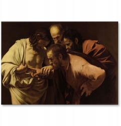 SteelPoster Fém poszter Saint Thomas Caravaggio Tábla 30 x 42 cm +ajándék (plakat dekoracyjny, metalowa tablica, szyld)