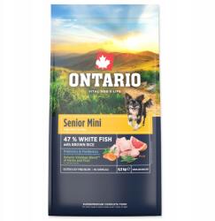 ONTARIO Senior Mini Hal & Barna Rizs 6, 5 kg