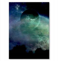 SteelPoster Fém poszter Magic moon Tábla Tepsi 22 x 31 cm +ajándék (plakat dekoracyjny, metalowa tablica, szyld)