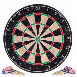  Darts tárcsa darts tábla szizál 46 cm 6 db-os darts szett M (AP-301)