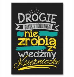 SteelPoster Fém poszter Drága cipő és kézitáska Tábla 30 x 42 cm +ajándék (plakat dekoracyjny, metalowa tablica, szyld)