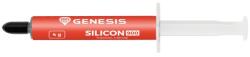 GENESIS Pasta Termoconductoare GENESIS SILICON 900 4g, conductivitate 12.8W/mK, densitate relativa 2.8/cm3, temperatura de mediu intre -50/250°C (NTG-2329) - bait
