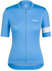 Rapha Дамска фланелка с къс ръкав за колоездене Rapha Women's Core Jersey Cycling jersey - Cornflower / White - размер XXS (156-2650-1811)