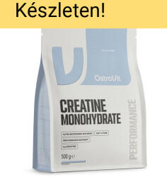 OstroVit Creatine Monohydrate 500 g ZSÁKOS Green Apple (Zöld Alma)