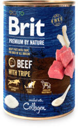 Brit Premium Marha és Pacal Konzerv Kutyatáp 400 g