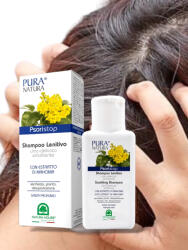 Pura Natura Psoristop pikkelysömör elleni sampon mahagónival (8000921303107)
