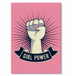 SteelPoster Fém poszter Női erő Power Tábla Tepsi 42 x 59, 4 cm +ajándék (plakat dekoracyjny, metalowa tablica, szyld)