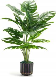  Gyönyörű Mesterséges Monstera Nagyon Valósághű 70cm Önállóan Elrendezéshez (B0CJRJ4Z7BB)