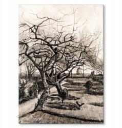SteelPoster Fém poszter Parsonag Garden van Gogh Tábla Tepsi 42 x 59, 4 cm +ajándék (plakat dekoracyjny, metalowa tablica, szyld)