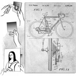 SteelPoster Fém poszter Patent Sport Stone Tábla Tepsi 42 x 59, 4 cm +ajándék (plakat dekoracyjny, metalowa tablica, szyld)