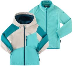 Kamik Детско 3-в-1 яке Kamik Kid's Estella Waterproof jacket - Oatmeal / Teal - размер 128 (EU) (703-5356-0416)