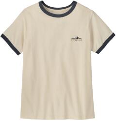 Patagonia Дамска тениска Patagonia Women's Fitz Roy Foothills Ringer Tee T-shirt - Undyed Natural - размер XXL (916-7797-0416)