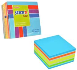 Hopax Notes adeziv cub color, 76x76 mm, 400 file, Stick'n (HO-21538)