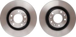 TRW féktárcsa TRW DF6657 for CITROËN, PEUGEOT, VAUXHALL, OPEL (DF6657)