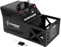 Thunder Germany SN-2000LED Hógép (1500W) + DMX + távirányító, fekete - thundergermany