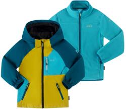 Kamik Детско 3-в-1 яке Kamik Kid's Silas Waterproof jacket - Avocado / Abyss - размер 128 (EU) (703-5363-0615)