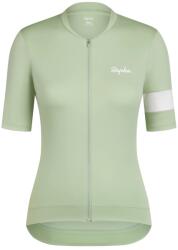 Rapha Дамска фланелка с къс ръкав за колоездене Rapha Women's Core Jersey Cycling jersey - Reseda / White (156-2650-1914)
