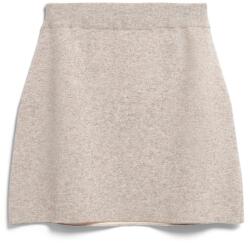 Armedangels Дамска пола ARMEDANGELS Women's Cotton-Wool Mini Knit Skirt - Dark Honey Melange (113-1301-0113)