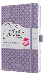 Sigel Naptár, A5, heti, 2027, kemény borító, SIGEL Jolie , Lavender Purple (7J139) - fodicoaruhaz