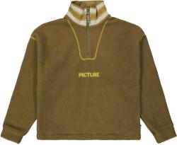 Picture Дамски поларен пуловер Picture Women's Cylla Crop 1/4 Fleece Fleece jumper - Tobacco (105-6307-0212)