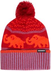 Mammut Детска зимна шапка (beanie) Mammut Kid's Mammut Retro Beanie - Dark Mammut Red / Paloja - размер One Size (904-6874-0111)