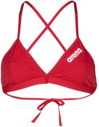 arena Дамско бикини горнище Arena Women's Team Swim Top Tie Back Solid Bikini top - Red / White - размер 42 (EU) (150-4077-0517)