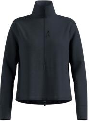 Odlo Дамско поларено яке Odlo Women's Mid Layer 1/2 Zip Grid Fleece Fleece jacket - Black Melange (105-6288-0113)