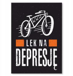 SteelPoster Fém poszter Depressziós Tábla 30 x 42 cm +ajándék (plakat dekoracyjny, metalowa tablica, szyld)