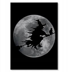 SteelPoster Fém poszter Baba Jaga Tábla Tepsi 42 x 59, 4 cm +ajándék (plakat dekoracyjny, metalowa tablica, szyld)