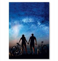 SteelPoster Fém poszter Esti kirándulás Tábla 30 x 42 cm +ajándék (plakat dekoracyjny, metalowa tablica, szyld)