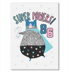 SteelPoster Fém poszter powers Tábla Tepsi 22 x 31 cm +ajándék (plakat dekoracyjny, metalowa tablica, szyld)