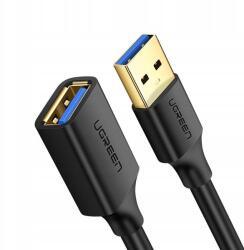 UGREEN Hosszabbító adapter usb-a kábel 3.0 0.5 m 5 gb/s fekete (4902961378791)