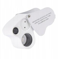 Verk Group Verk 09077 Összecsukható ásványtani nagyító Led nagyítás 25, 50x (09077)