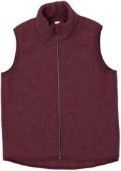 Engel Дамски вълнен елек Engel Women's Vest Merino vest - Bordeaux Melange - размер 46/48 (EU) (132-1270-0314)