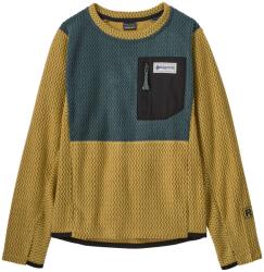 Patagonia Детски поларен пуловер Patagonia Kid's R1 Air Crew Fleece jumper - Hut Tripper Label: Lynx Tan - размер XXL (704-6562-0316)
