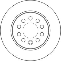 TRW Disc frana TRW DF4146 (DF4146) - fixbox