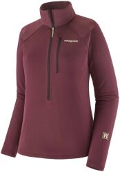 Patagonia Дамски поларен пуловер Patagonia Women's R1 Ultralight 1/2-Zip Fleece jumper - Berry Fig (105-7985-0112)