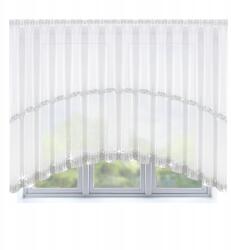  Fátyolfüggöny strasszokkal 150x400cm fehér L236 (L236-400)