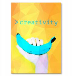 SteelPoster Fém poszter creaticity Tábla 30 x 42 cm +ajándék (plakat dekoracyjny, metalowa tablica, szyld)
